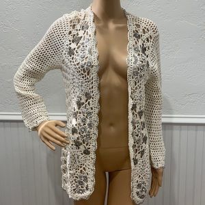 Together White Knit Shall